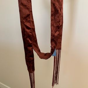 Velvet Burgundy Belt *NEW*